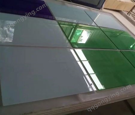 恒大地产6mm华府绿镀膜钢化玻璃