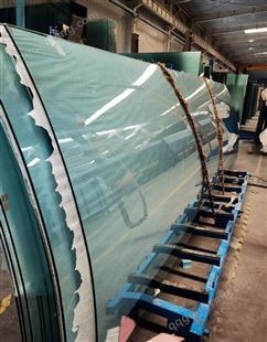旗滨集团6毫米海洋蓝钢化玻璃
