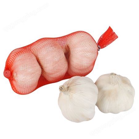 3头大蒜网袋网兜蒜头小包装塑料网眼袋超市蒜袋水果蔬菜袋批发