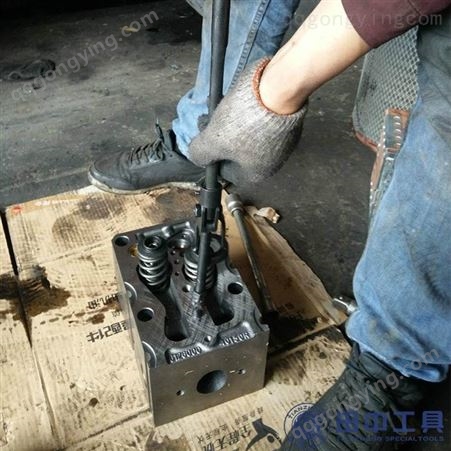 重卡发动机大车气门弹簧压缩器  拆气门弹簧板手专用工具 厂家