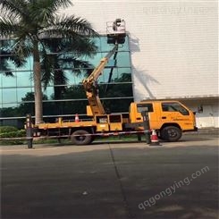 大石21米直臂高空作业车出租监控维修高空焊接