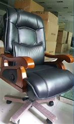 厂家批发 老板椅 四脚老板椅 皮质大班椅 办公舒适皮椅
