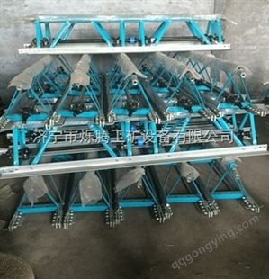 标节式框架平铺机参数 可拆卸加长组装框架式振动梁 桥面铺装铺平机质量